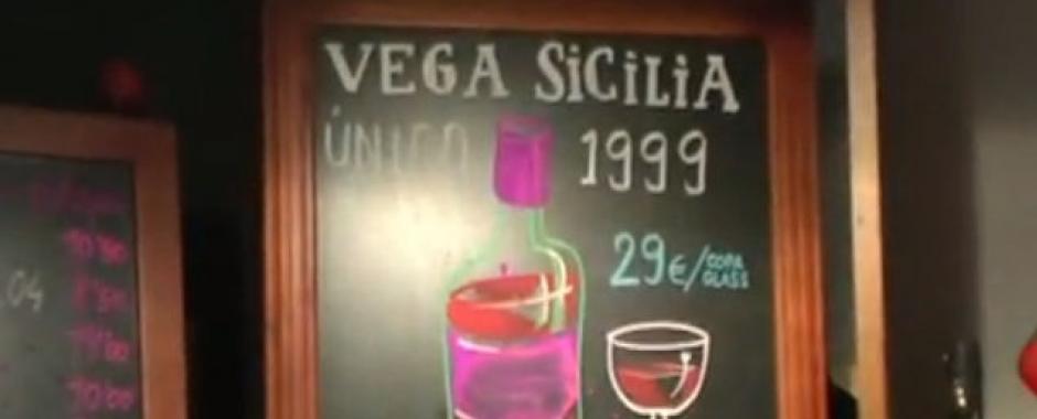 Pinkleton and Wine - Vega Sicilia por copa